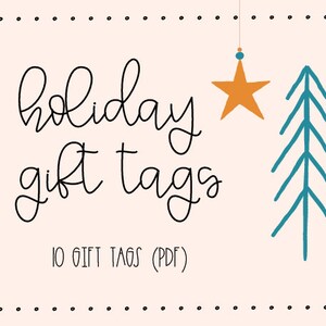 Holiday Gift Tags