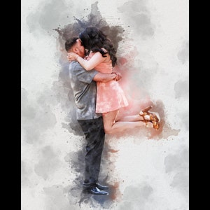 Watercolor Painting from Photo|Convert Picture to Painting|Turn Photo into Art|Custom Portrait for Gift|Personalized Photo to Watercolor