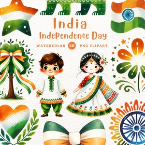 Dia da Independência da Índia, Índia PNG, Índia Clipart, Dia da Independência, Bandeira da Índia, Clipart de aquarela, Clipart PNG, Clipart transparente