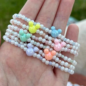 Mickey Pastel Pearl bracelet