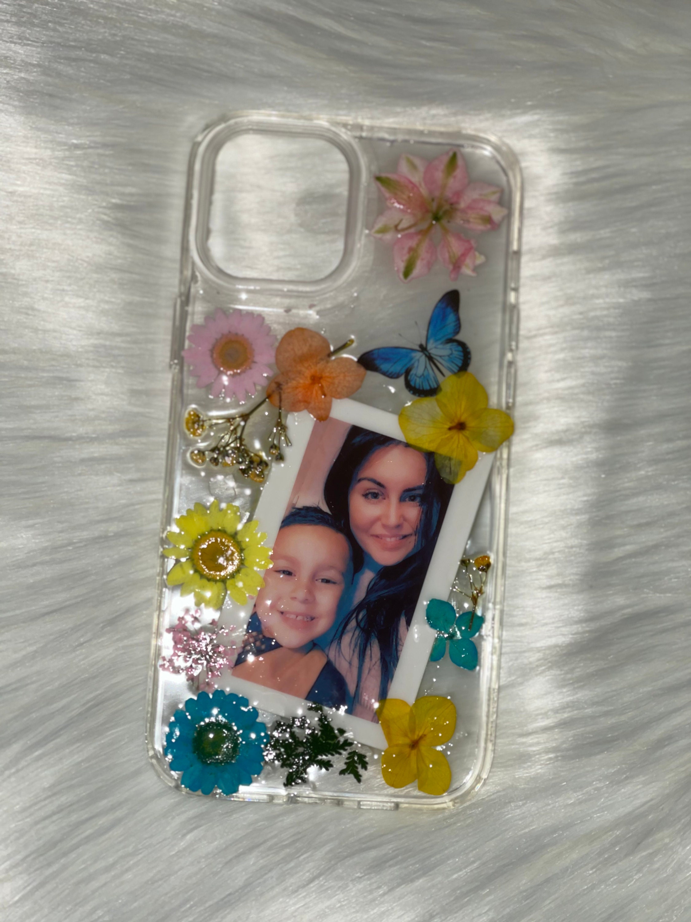Resin art picture phone case Etsy