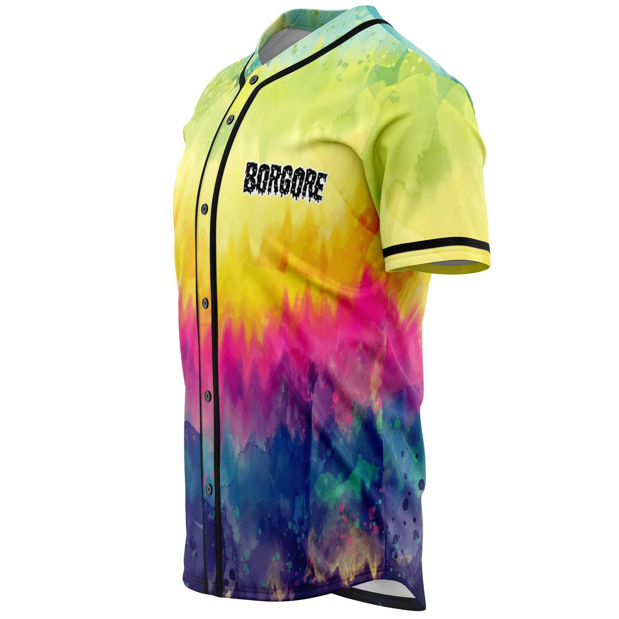 Tie Dye Baseball Jersey für EDM Festivals Etsy