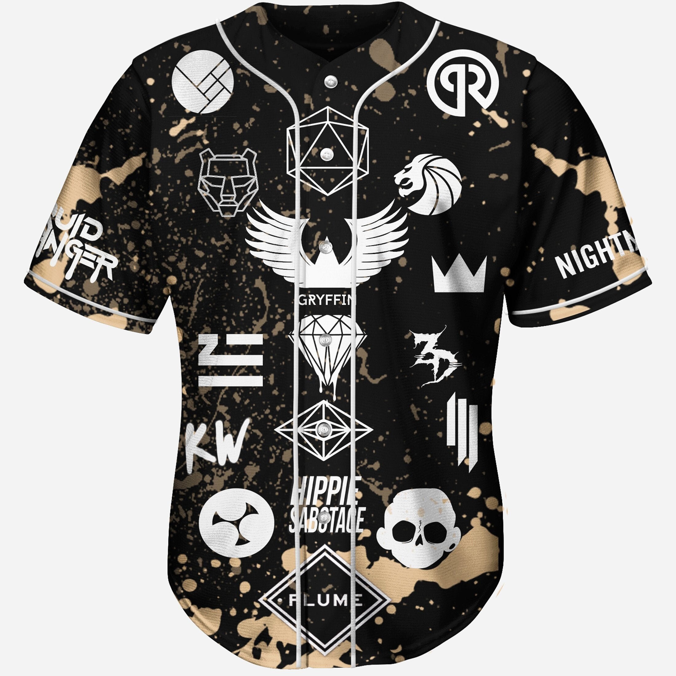 MultiDj Limited Edition Baseball Jersey for EDM festivals Etsy