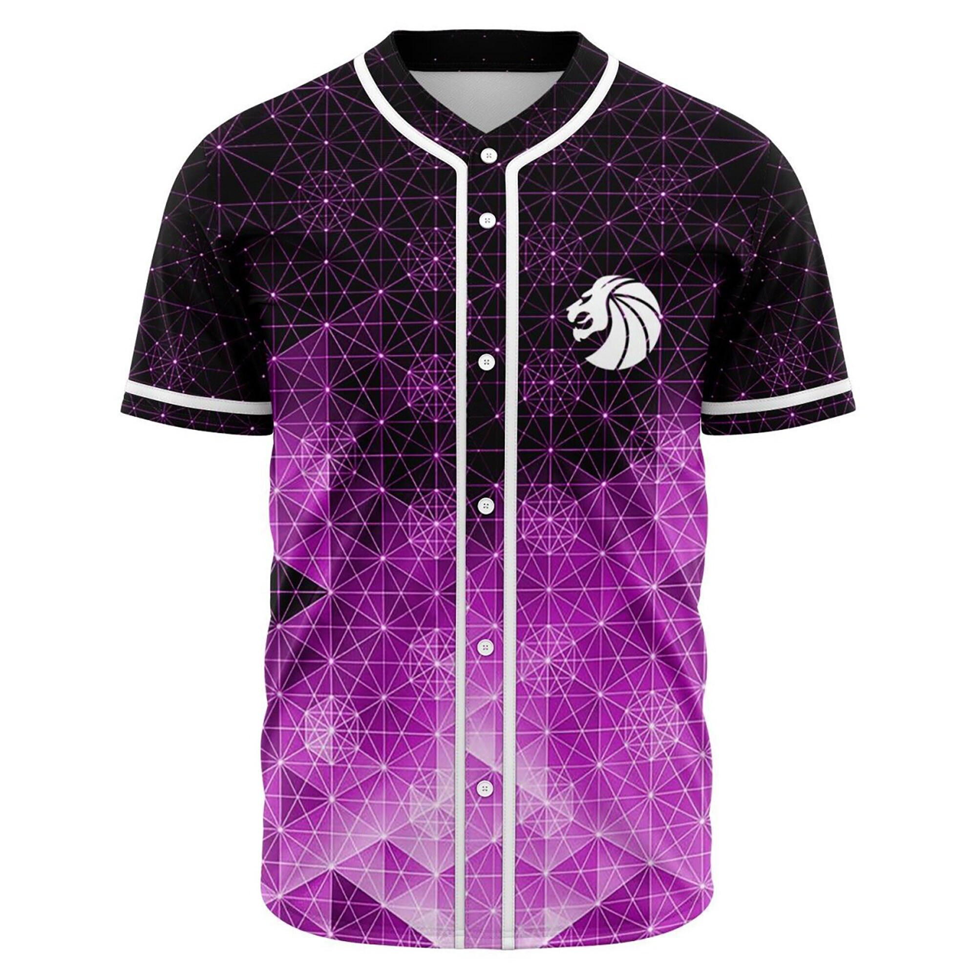 Seven Lions x Geometric Baseball Jersey for EDM festivals Etsy