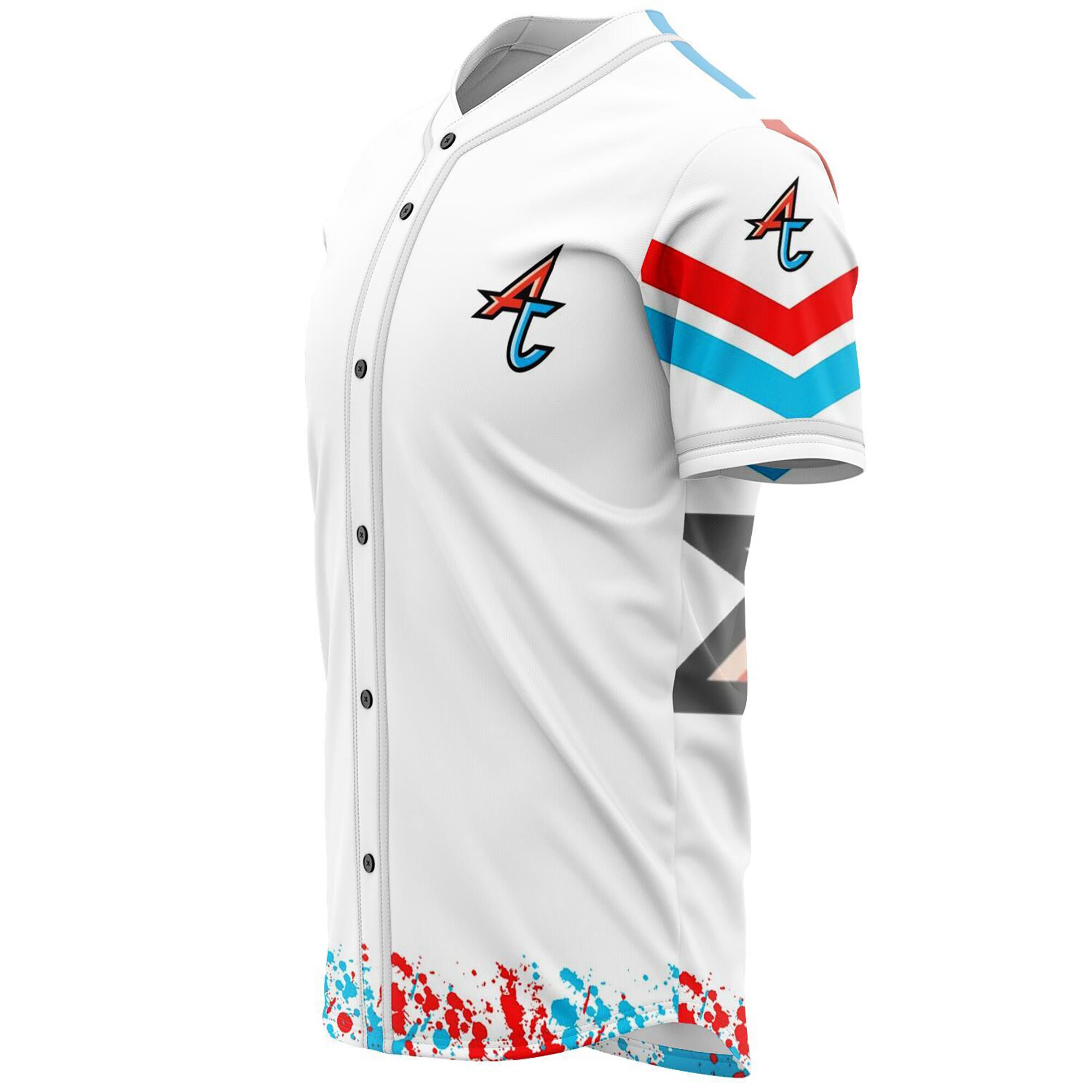 Adventure Club Splash Baseball Jersey for EDM festivals Etsy