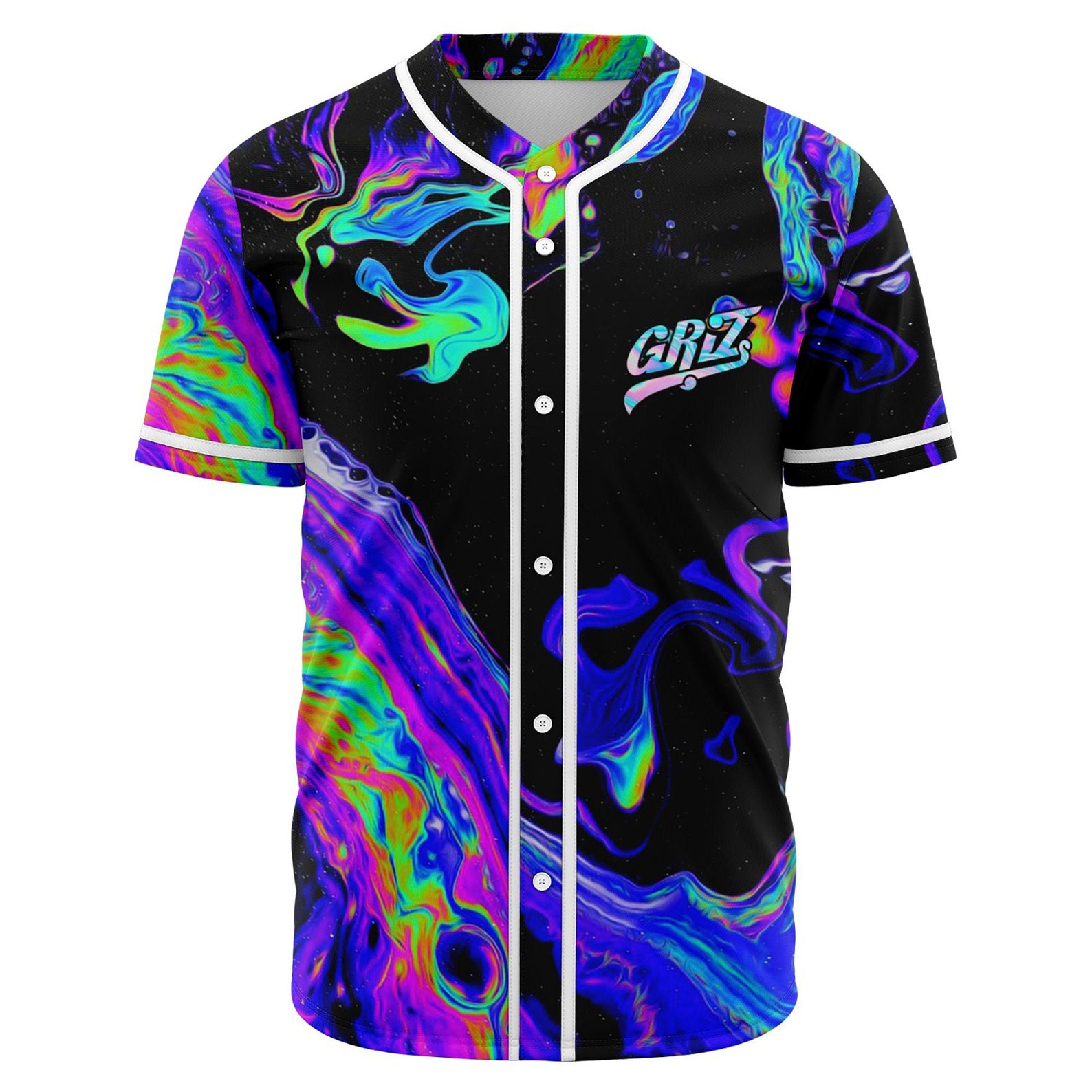 GRIZ Baseball Jersey para festivales de EDM Etsy