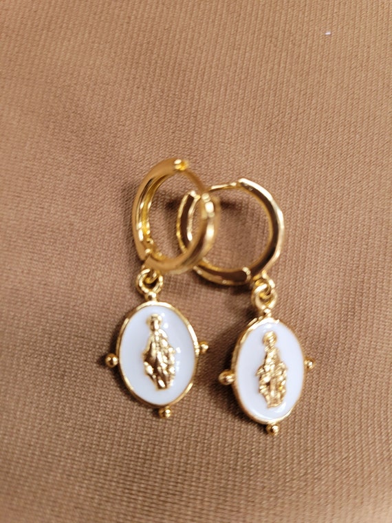 Mother cheap mary earrings