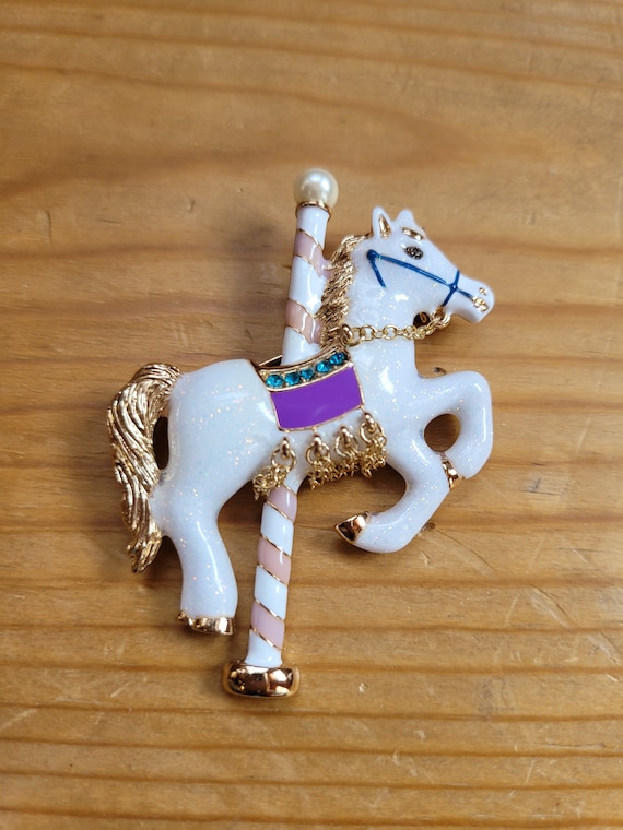 Carousel Brooch