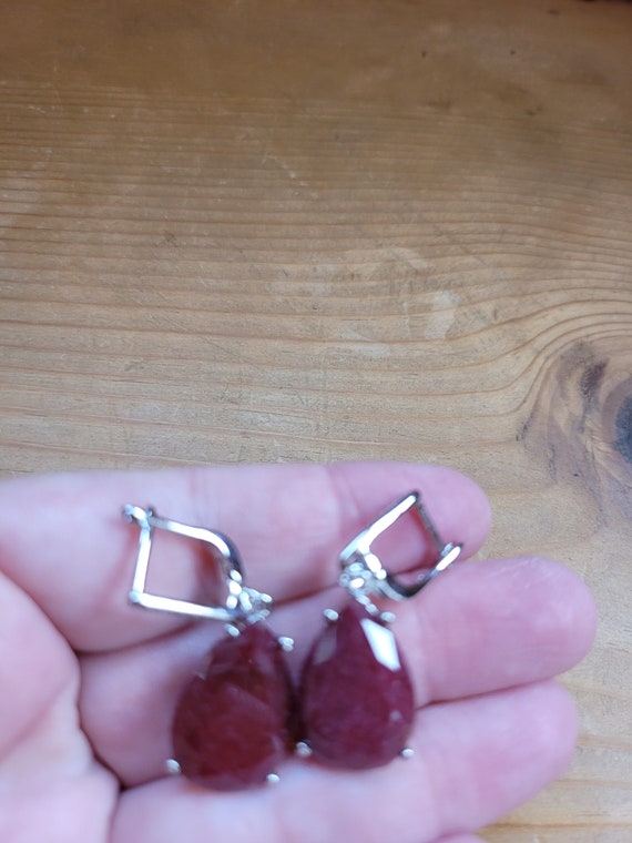 Ruby Earrings - image 8