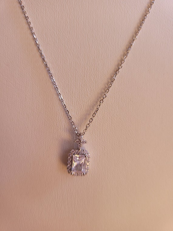 Diamond Solitaire Necklace