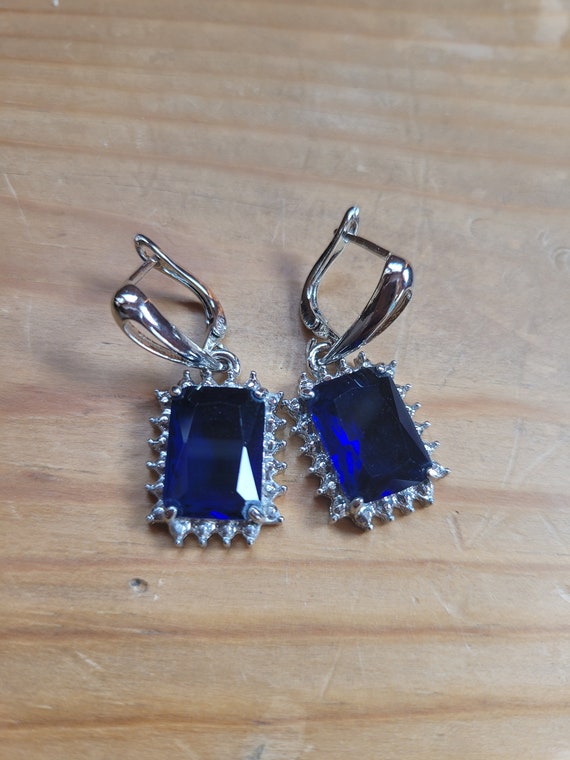 Sapphire Earrings