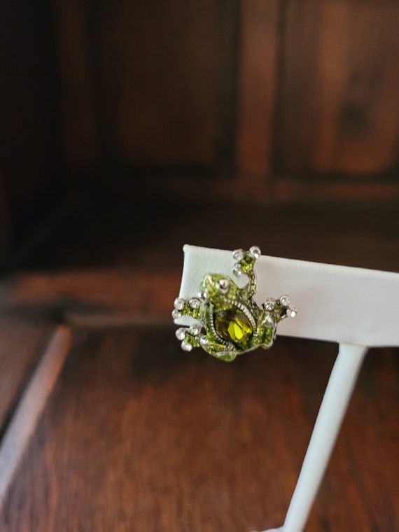 Frog Stud Earrings - image 3