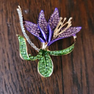 Iris Brooch