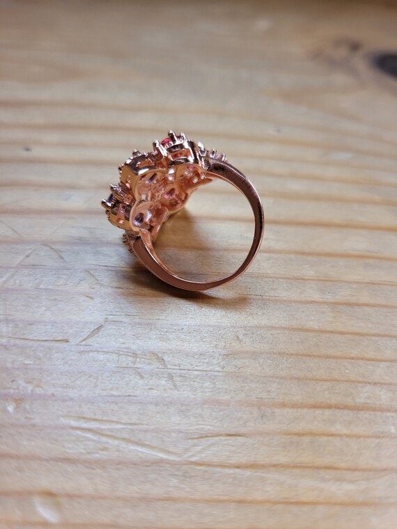 Amethyst and Ruby Ring - image 4