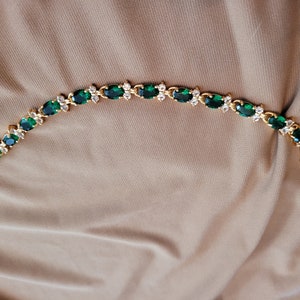 Emerald Tennis Bracelet