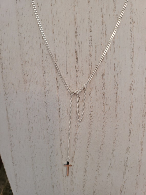 Cross Tassel Necklace - Etsy