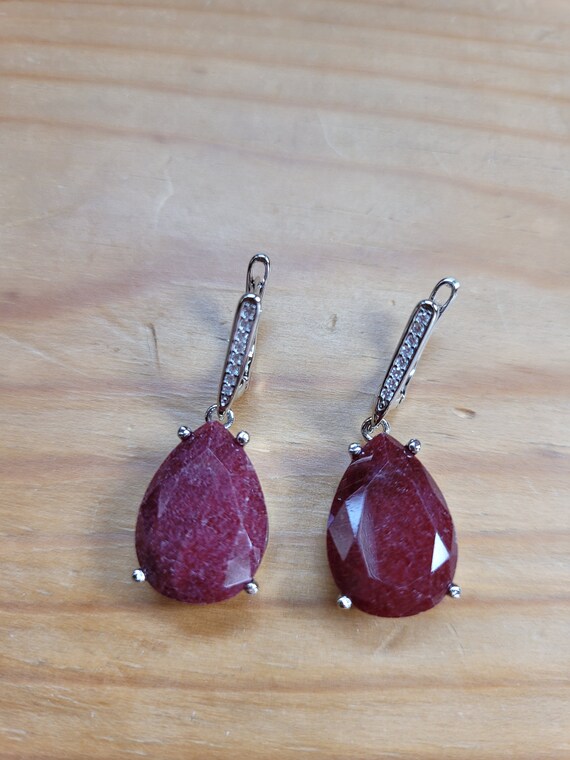 Ruby Earrings - image 1