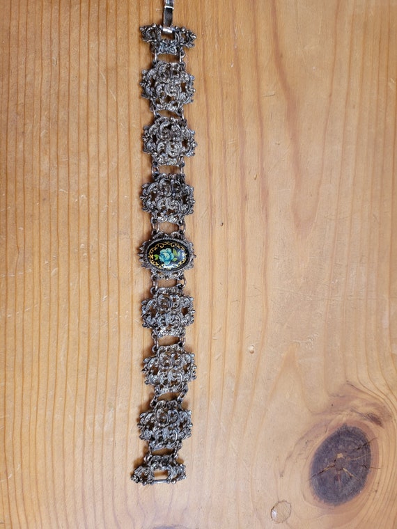 Blue rose bracelet shop