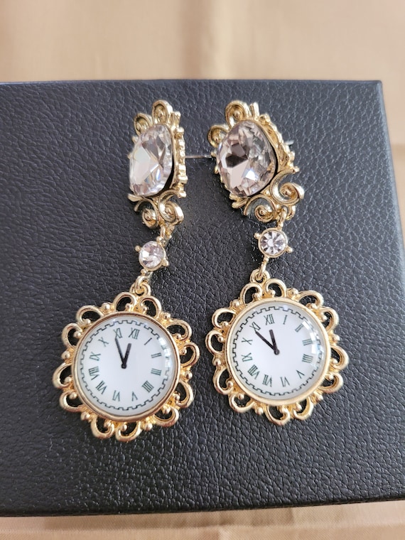 Clock Earrings - image 9