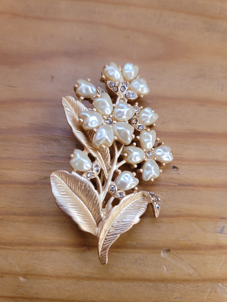 Pearl Flower Brooch 画像 5