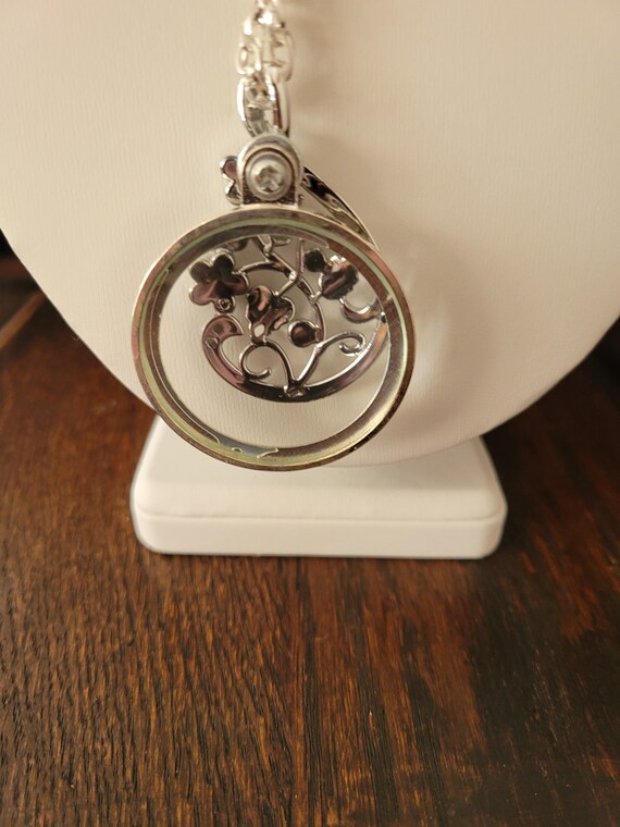 Floral Magnifying Glass Necklace - image 7