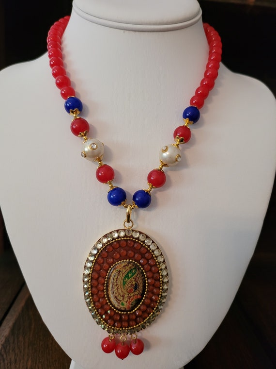 Peacock Necklace