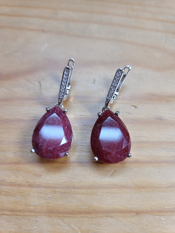 Ruby Earrings - image 5