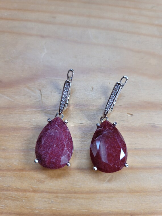 Ruby Earrings - image 3