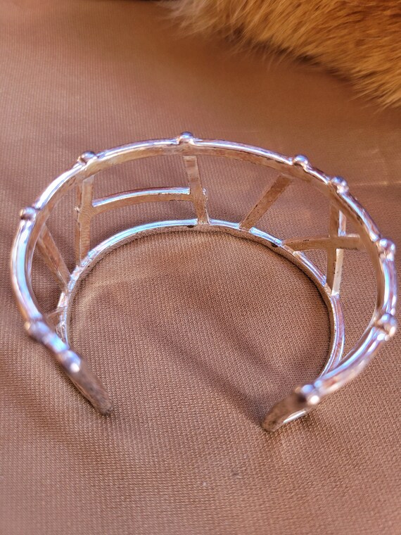 Geometric Cuff Bracelet - image 5