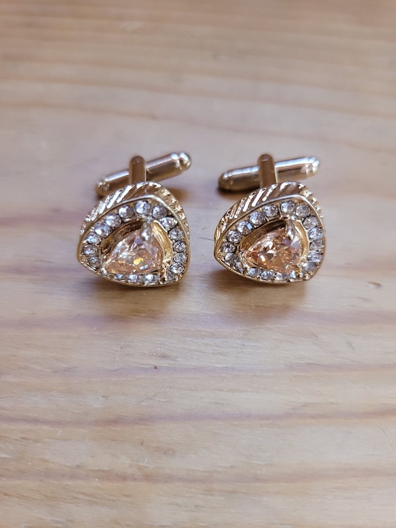 Austrian Crystal Cufflinks