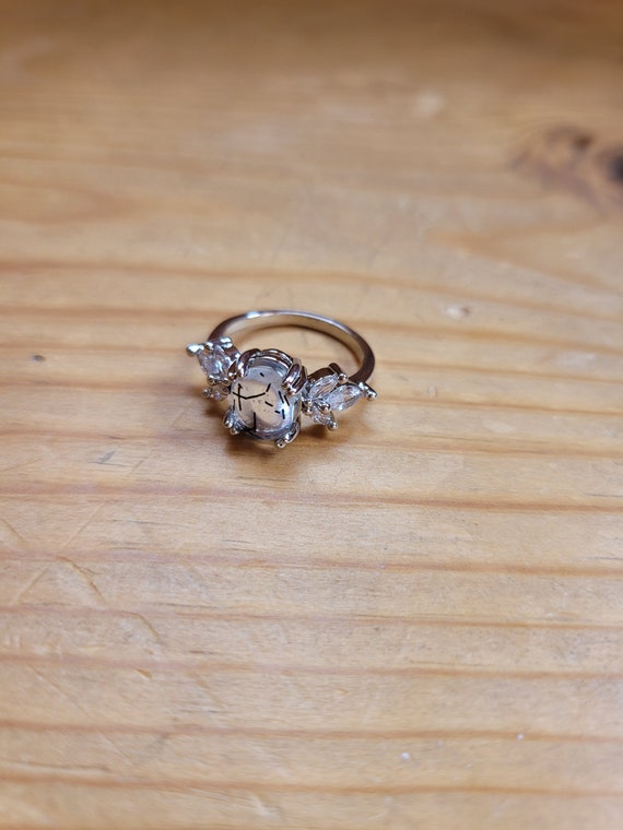 Dendritic Opal Ring - image 1