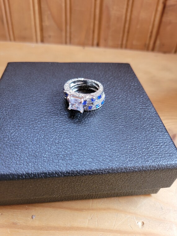 Bridal Wedding Ring Set - image 9