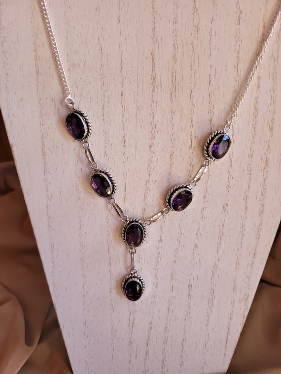 Necklace Pixie Amethyst- Gemajesty main image 0