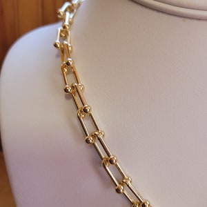 Ball and Chain Necklace - Etsy