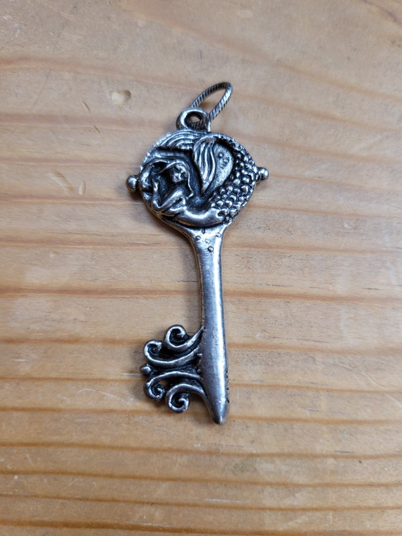 Mermaid Key Pendant
