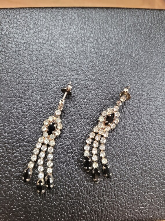 Diamond Tassel Earrings - image 7