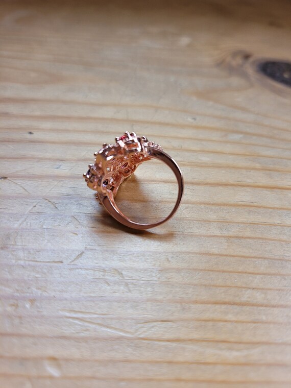 Amethyst and Ruby Ring - image 5