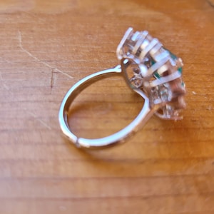 Paraiba Turmalin und Diamant-Ring