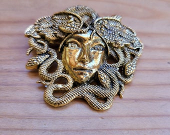 Medusa Brooch