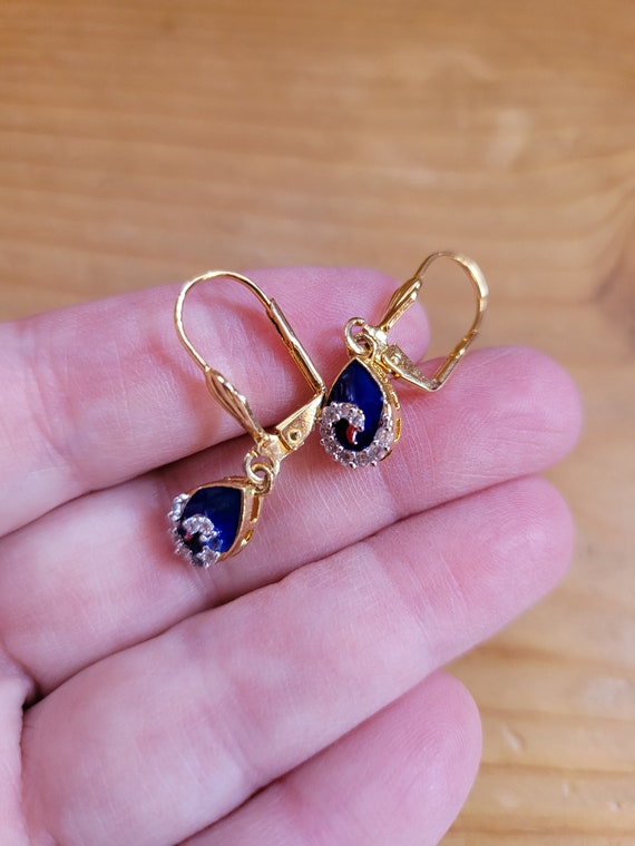 Sapphire Earrings - image 6