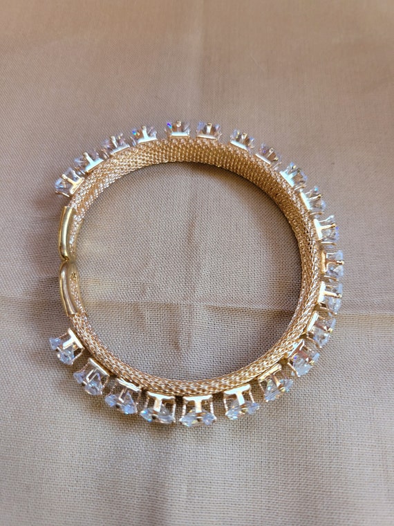 Art Deco Cuff Bracelet - image 5
