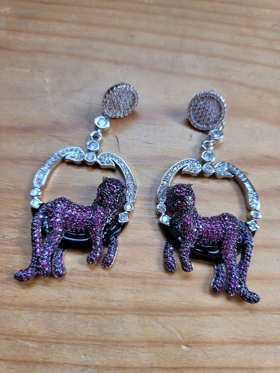 Panther Earrings - image 1