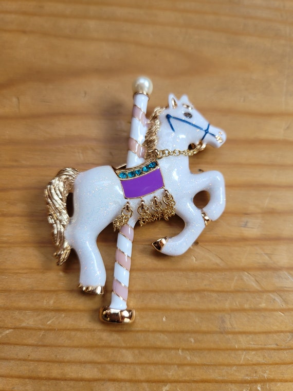 Carousel Brooch - image 3