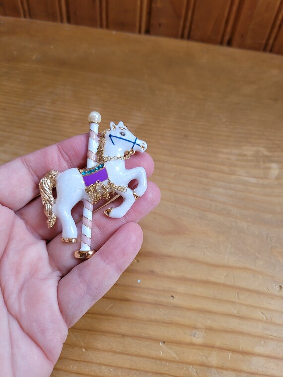 Carousel Brooch - image 7