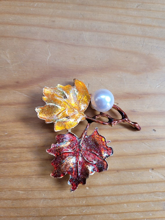 Leaf Brooch - image 1