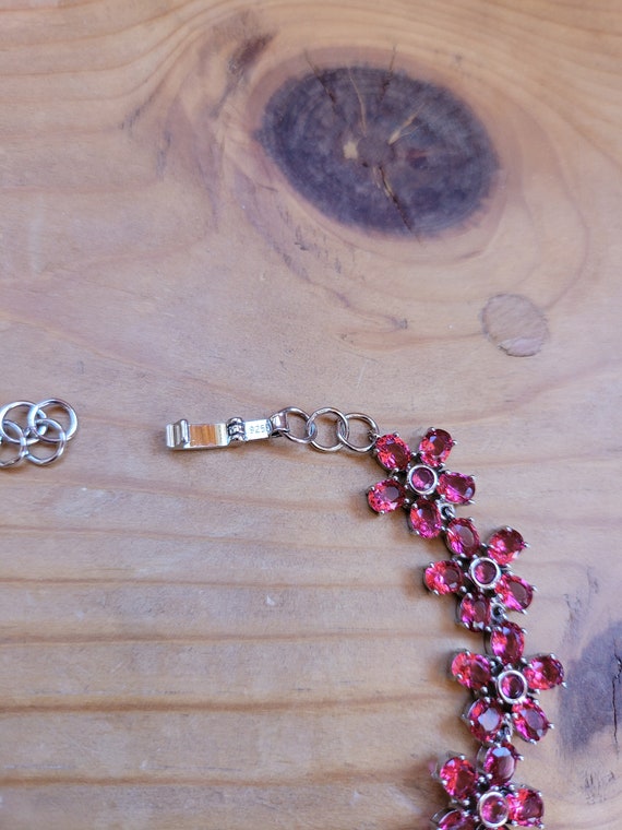 Ruby Flower Bracelet - image 5