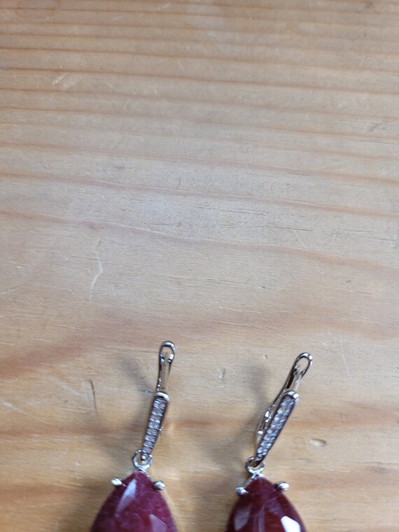 Ruby Earrings - image 4