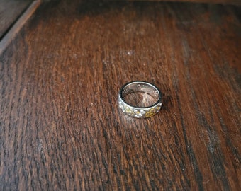 Bijen honingraat Ring