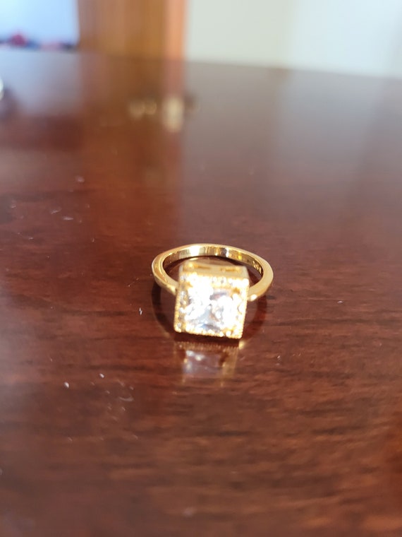 Diamond Solitaire Ring - image 2