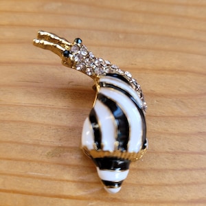 Snail Brooch